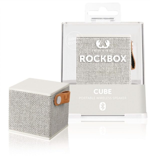 Cassa FRESH'N REBEL - Rockbox Cube fabriq grigia